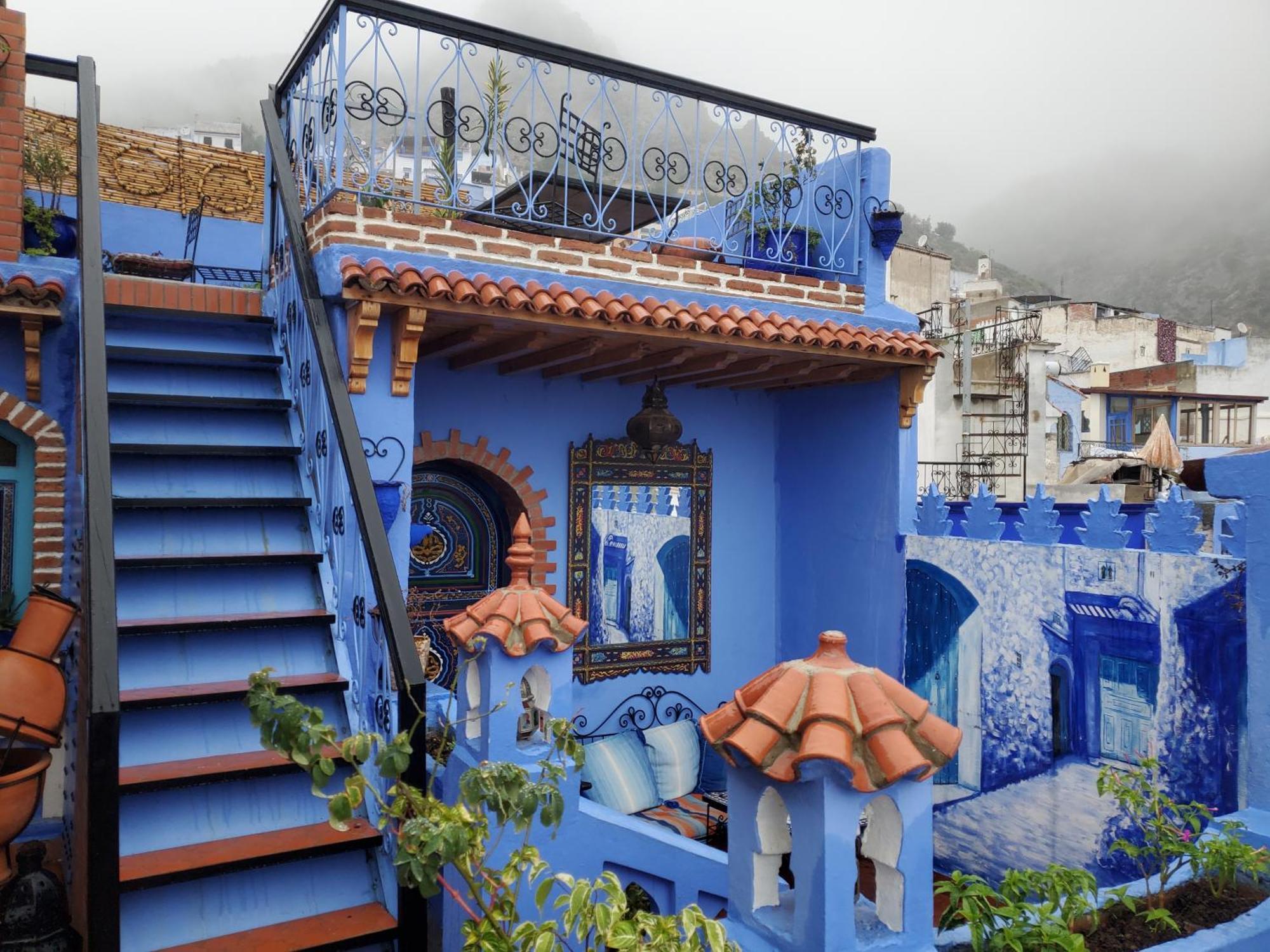 Blue City Chefchaouen Exterior foto