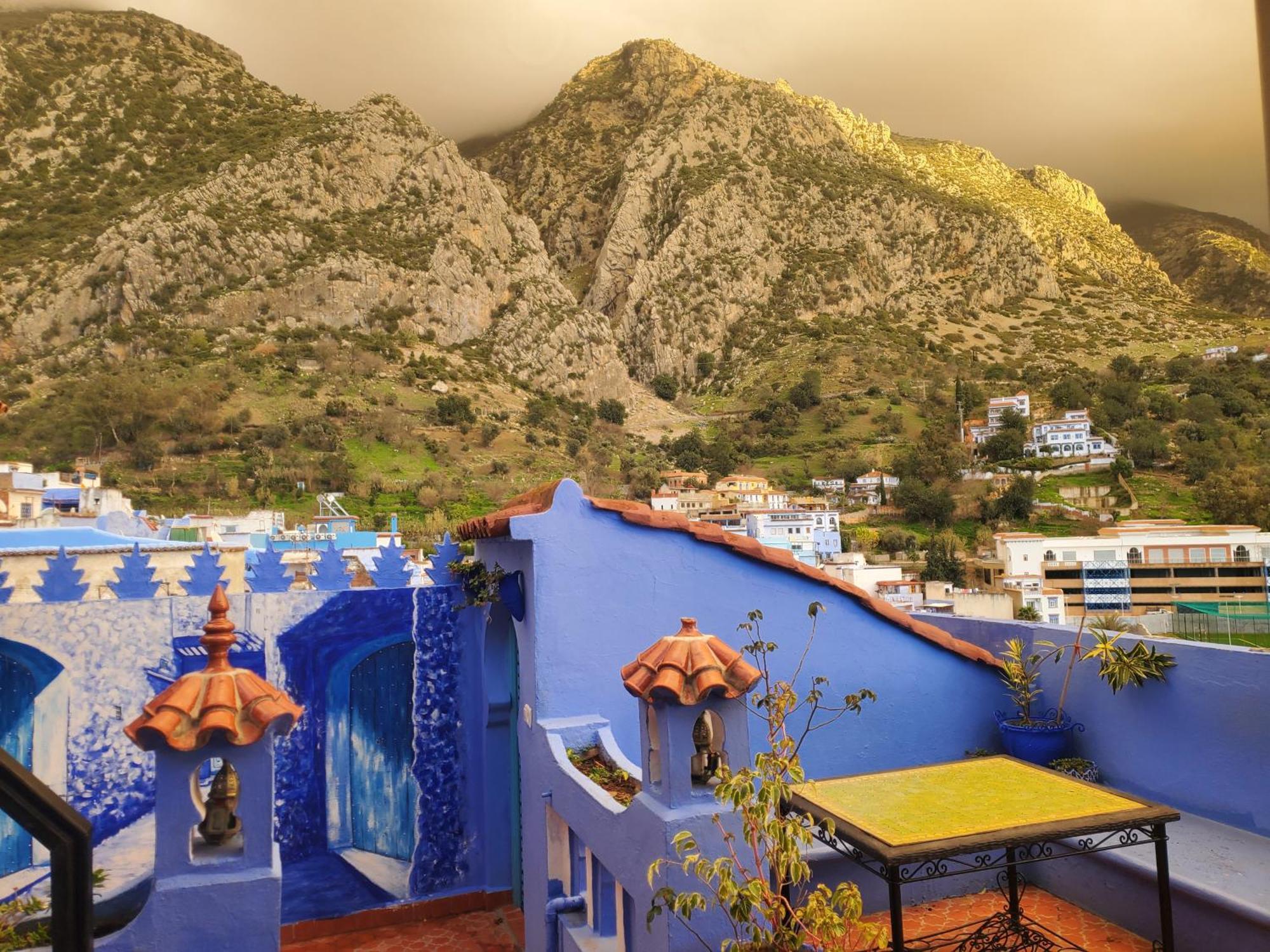 Blue City Chefchaouen Exterior foto